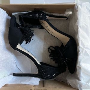 Brand new Jessica Simpson Jillari heel sandal black size 9